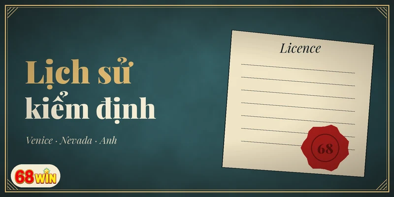 Con dấu sáp đỏ trên giấy phép cổ, minh họa lịch sử kiểm định ngành trò chơi