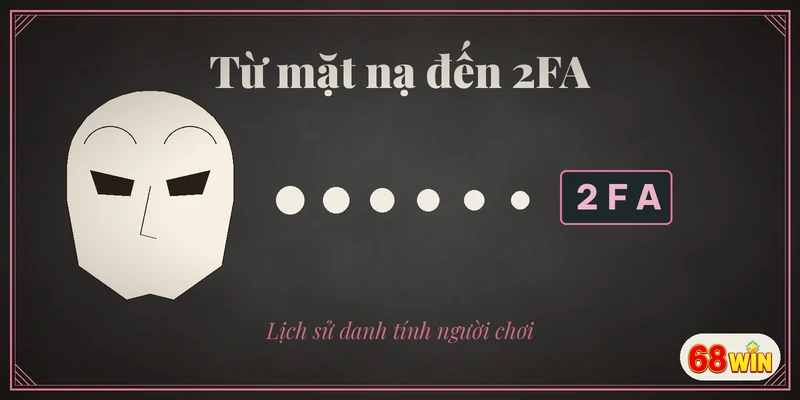 Mặt nạ bauta chuyển dần thành mã xác thực, minh họa lịch sử danh tính người chơi